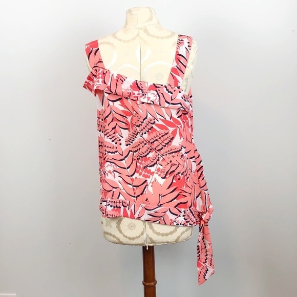NWT Banana Republic Sleeveless Floral Top Size Small - Picture 2 of 8